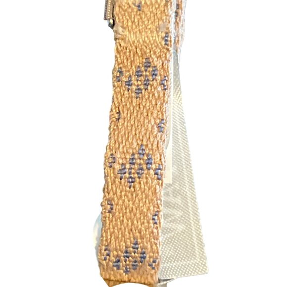 Top Paw Beige Blue Houndstooth Adjustable Dog Pet Collar Size XS NWT - Picture 2 of 4